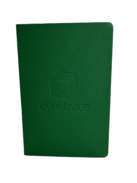 Picture of Dark Green Embossed Notebook