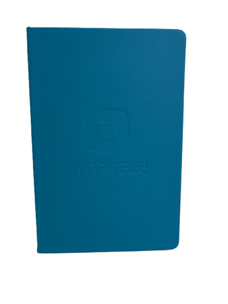 Picture of Cyan Embossed Notebook