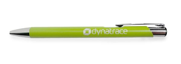 Picture of Lime Green Engraved Metal Ballpen