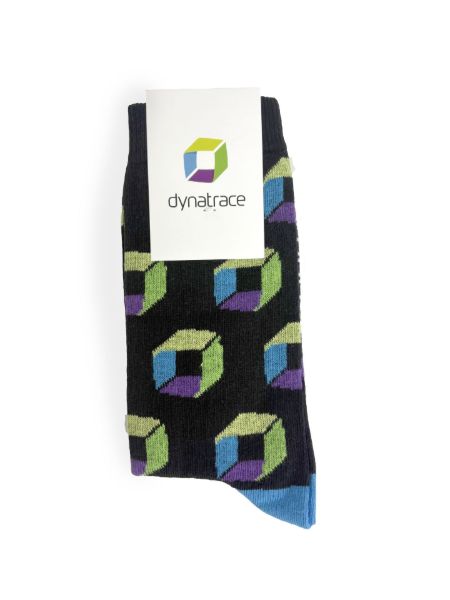 Picture of Classic Knitted Socks - Blue toes & heels